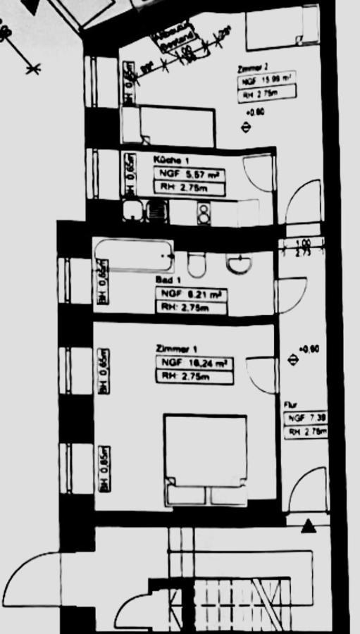 Appartamento Berliner Appartement City-Bed Berlino